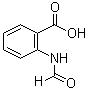 structure of CAS# 3342-77-6, 2-Formamidobenzoic acid