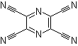 structure of CAS# 33420-37-0, 2,3,5,6-Pyrazinetetracarbonitrile