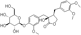 络石苷分子结构 (CAS 33464-71-0)