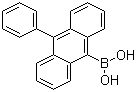 structure of CAS# 334658-75-2, (10-Phenylanthracen-9-yl)boronic acid