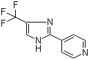 structure of CAS# 33468-83-6, 2-(4-Pyridyl)-4-trifluoromethylimidazole