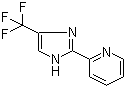 structure of CAS# 33468-85-8, 2-(2-Pyridyl)-4-trifluoromethylimidazole