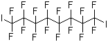 1,8-二碘代全氟辛烷分子结构 (CAS 335-70-6)