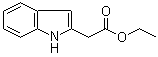 structure of CAS# 33588-64-6, 1H-Indole-2-acetic acid ethyl ester
