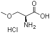 structure of CAS# 336100-47-1, (S)-2-氨基-3-甲氧基丙酸盐酸盐