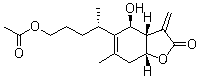 旋覆花次内酯分子结构 (CAS 33627-41-7)