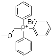 structure of CAS# 33670-32-5, (Methoxymethyl)triphenylphosphonium bromide