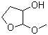 3-羟基-2-甲氧基四氢呋喃分子结构 (CAS 33691-67-7)