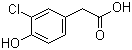 structure of CAS# 33697-81-3, 3-氯-4-羟基苯乙酸