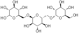 Isomaltotriose molecular structure (CAS 3371-50-4)