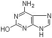 structure of CAS# 3373-53-3, 2-Hydroxy-6-aminopurine