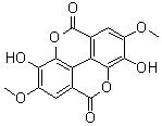CAS # 3374-77-4, 4,4'-Di-O-methylellagic acid, Nasutin C, Ellagic acid 4,4'-dimethyl ether