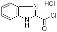 structure of CAS# 337508-58-4, 1H-Benzimidazole-2-carbonyl chloride hydrochloride