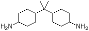CAS # 3377-24-0, 4,4'-Isopropylidenedicyclohexylamine, 2,2-Bis(4-aminocyclohexyl)propane, 4,4'-Diaminodicyclohexylpropane, 4,4'-Isopropylidenebis[cyclohexylamine], 4,4'-Isopropylidenedicyclohexylamine