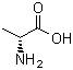 structure of CAS# 338-69-2, D-Alanine