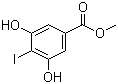 structure of CAS# 338454-02-7, Methyl 3,5-dihydroxy-4-iodobenzoate