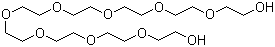 Nonaethylene glycol molecular structure (CAS 3386-18-3)