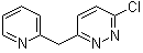 structure of CAS# 338779-81-0, 3-Chloro-6-(2-pyridinylmethyl)pyridazine