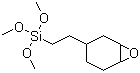 structure of CAS# 3388-04-3, 2-(3,4-环氧环己烷)乙基三甲氧基硅烷