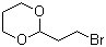 structure of CAS# 33884-43-4, 2-(2-Bromoethyl)-1,3-dioxane
