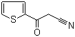 structure of CAS# 33898-90-7, 2-Thienoylacetonitrile