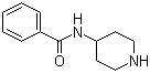 structure of CAS# 33953-37-6, 4-苯甲酰氨基哌啶