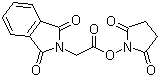structure of CAS# 3397-29-3, 邻苯二甲酰甘氨酸羟基琥珀酰亚胺酯