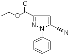 CAS 登录号：3399-56-2, 5-氰基-1-苯基-1H-吡唑-3-羧酸乙酯