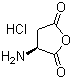 (3S)-3-氨基二氢-2,5-呋喃二酮盐酸盐分子结构 (CAS 34029-31-7)