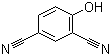 structure of CAS# 34133-58-9, 2,4-二氰基苯酚