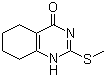 structure of CAS# 34170-21-3, 5,6,7,8-Tetrahydro-2-(methylthio)-4-quinazolinone