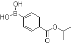 4-异丙氧基羰基苯硼酸分子结构 (CAS 342002-82-8)