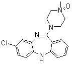 structure of CAS# 34233-69-7, Clozapine N-oxide