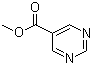 Methyl pyrimidine-5-carboxylate molecular structure (CAS 34253-01-5)