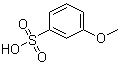 3-Methoxybenzenesulfonic acid molecular structure (CAS 34256-01-4)