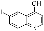 structure of CAS# 342617-07-6, 6-Iodo-4-quinolinol