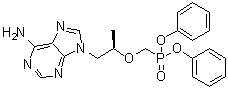CAS # 342631-41-8, [[(1R)-2-(6-Amino-9H-purin-9-yl)-1-methylethoxy]methyl]phosphonic acid diphenyl ester