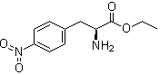 structure of CAS# 34276-53-4, 4-Nitro-L-phenylalanine ethyl ester