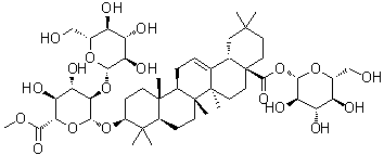 CAS 登录号：34291-22-0, 竹节皂苷 V 甲基酯