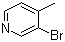 structure of CAS# 3430-22-6, 3-Bromo-4-methylpyridine