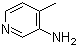 structure of CAS# 3430-27-1, 3-Amino-4-methylpyridine