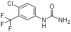 structure of CAS# 343247-69-8, N-[4-Chloro-3-(trifluoromethyl)phenyl]urea