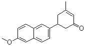 CAS 登录号：343272-51-5, 5-(6-甲氧基-2-萘基)-3-甲基-2-环己烯-1-酮