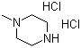 1-Methylpiperazine dihydrochloride molecular structure (CAS 34352-59-5)