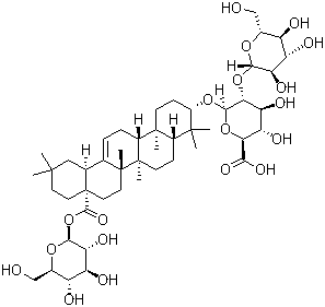 人参皂苷 Ro分子结构 (CAS 34367-04-9)