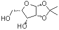 1,2-O-(1-Methylethylidene)-beta-L-lyxofuranose molecular structure (CAS 34370-92-8)