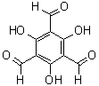2,4,6-Trihydroxy-1,3,5-benzenetricarboxaldehyde molecular structure (CAS 34374-88-4)