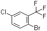 2-溴-5-氯三氟甲苯分子结构 (CAS 344-65-0)
