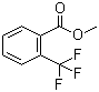 2-(三氟甲基)苯甲酸甲酯分子结构 (CAS 344-96-7)