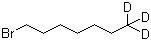 CAS # 344253-18-5, 1-Bromoheptane-7,7,7-D3